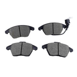 Audi A3 Volkswagen Caddy Golf Jetta Passat Octavia Seat Leon Toledo 1.4-.6-2.0 Fren Balatası Ön Kablolu E-Mark 5K0698151