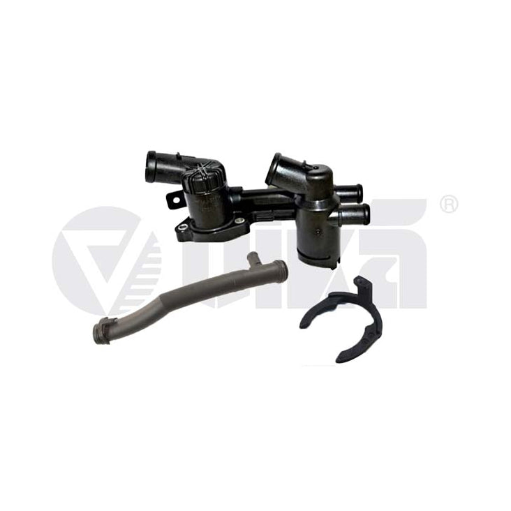 Audi A1 Volkswagen Golf Jetta Passat Polo Skoda Fabia Rapid Yeti Seat İbiza Cordoba Termostat Yuvası & Borusu Komple 80C-89C 03F121111A