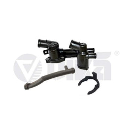 Audi A1 Volkswagen Golf Jetta Passat Polo Skoda Fabia Rapid Yeti Seat İbiza Cordoba Termostat Yuvası & Borusu Komple 80C-89C 03F121111A