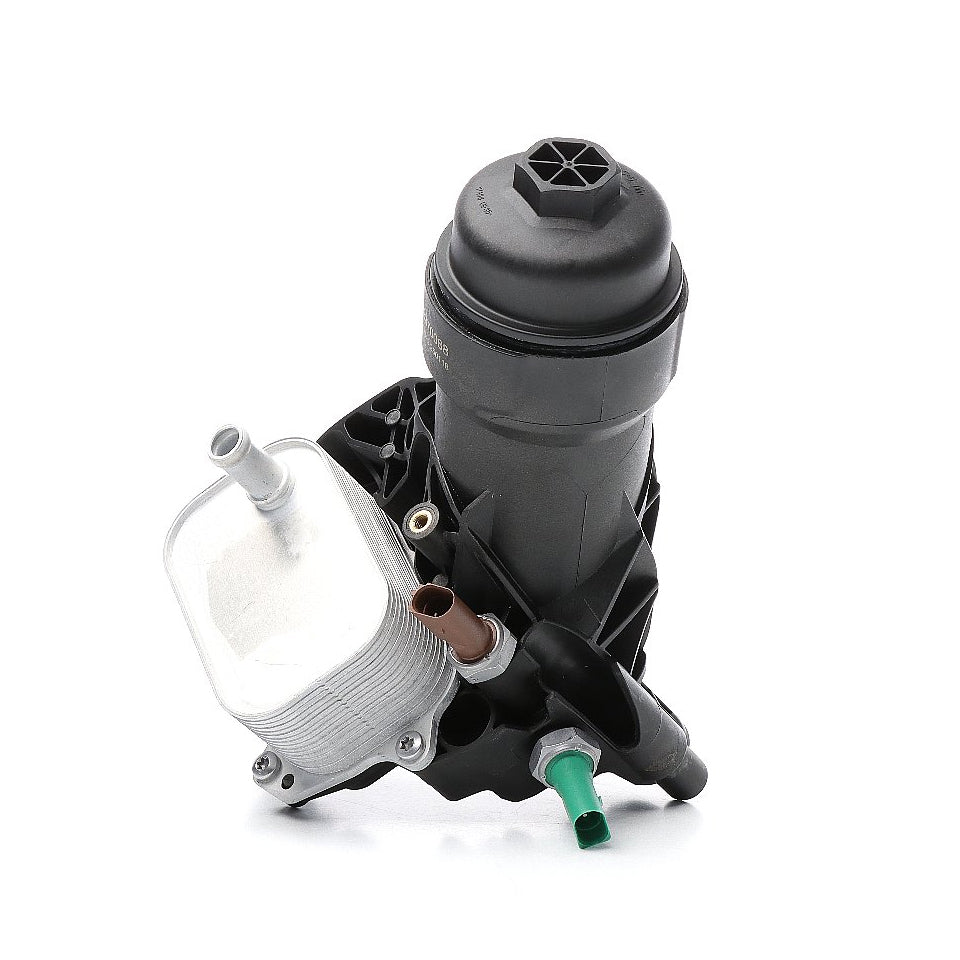 Audi A6 Yağ Filtre Kütüğü & Yağ Soğutucu Müşürlü Yeşil-Kahve 03N115389H