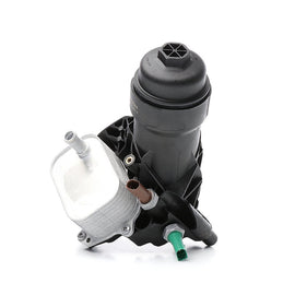 Audi A6 Yağ Filtre Kütüğü & Yağ Soğutucu Müşürlü Yeşil-Kahve 03N115389H