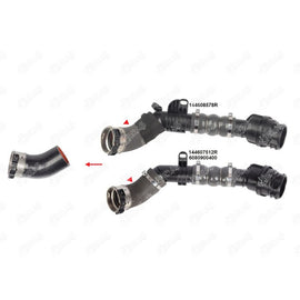 Dacia Dokker Duster Logan Sandero Renault Clio Kangoo Megane Mercedes-Benz Citan Turbo Hortumu 144607512R 6080900400