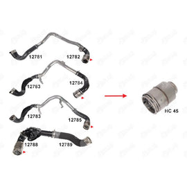 Nissan NV400 Opel Movano Renault Master REZONATÖR HC 45 144607250R 144603730R 144603389R 144602862R 144604669R 144602717R 144605171R