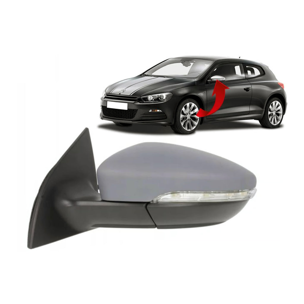Volkswagen Scirocco Ayna Dış Dikiz Komple Sol Elektrikli Katlanır 13 Kablo 1K8857507Q