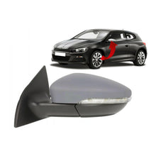 Görseli Galeri görüntüleyiciye yükleyin, Volkswagen Scirocco Ayna Dış Dikiz Komple Sol Elektrikli Katlanır 13 Kablo 1K8857507Q