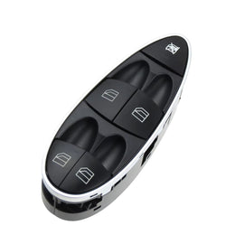 Mercedes-Benz W211 E Class Cam Açma Düğme Seti Ön Sol Krom Çerçeveli 2118213679