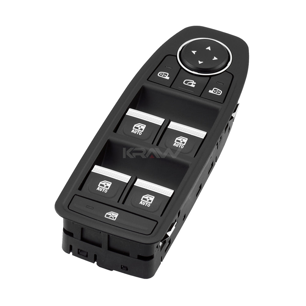 Renault Clio V Captur II Sol Dörtlü Cam Açma Düğmesi Katlanır Krom 254107001R