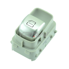 Görseli Galeri görüntüleyiciye yükleyin, Mercedes-Benz W205 X253 W447 Tekli Cam Açma Düğmesi Kırmızı Işık Gri A2059051513 A2229052203 A2057371000