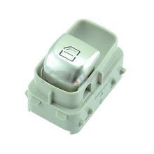 Görseli Galeri görüntüleyiciye yükleyin, Mercedes-Benz W213 W222 Tekli Cam Açma Düğmesi Beyaz Işık Gri A2139050309 A2229051904