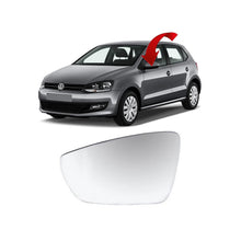 Görseli Galeri görüntüleyiciye yükleyin, Volkswagen Polo Ayna Camı Dış Dikiz Sol 6R0857521F