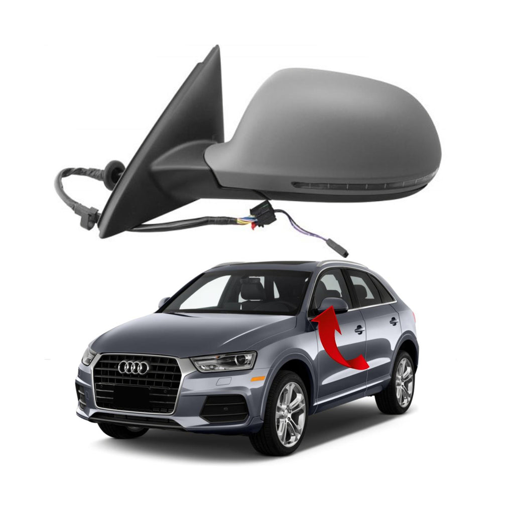 Audi Q3 RSQ3 Ayna Dış Dikiz Komple Sol Katlanır 8U1857409G