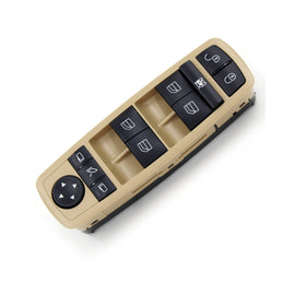 Mercedes-Benz W169 W245 Cam & Ayna Ayar Düğmesi Seti Sol Bej A1698206710