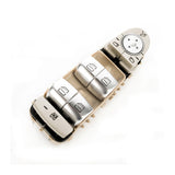 Mercedes-Benz W205 X253 Cam & Ayna Ayar Düğmesi Seti Sol Kırmızı Işık Bej 8R73 A2059056800 6811 A2229056800 A2057200648