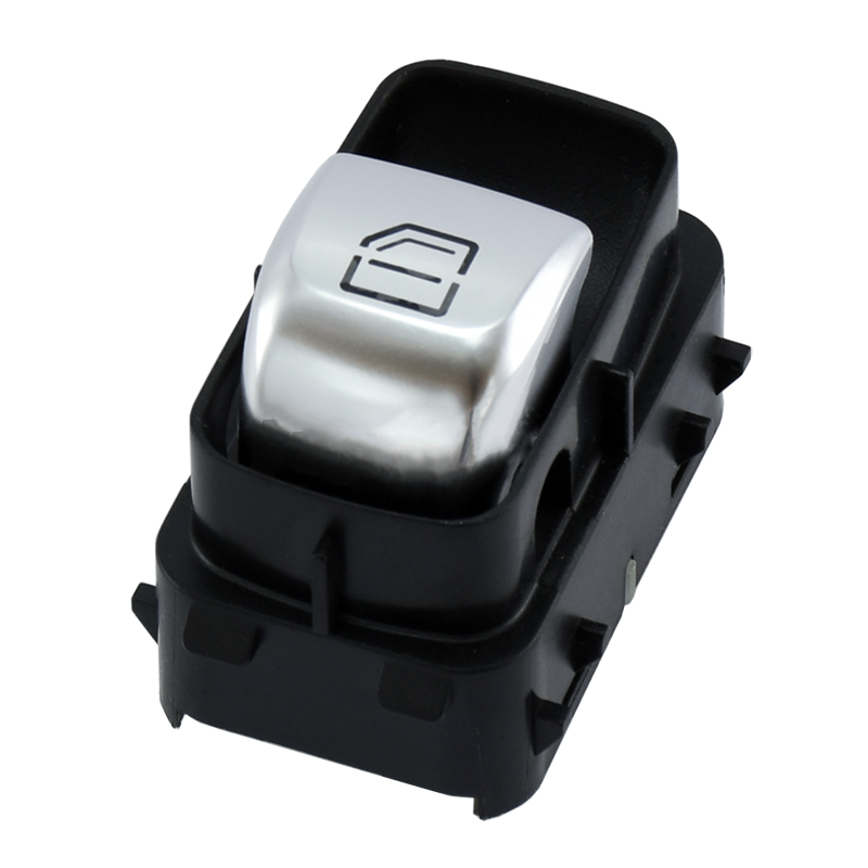 Mercedes-Benz W213 W222 Cam Açma Düğmesi Beyaz Işık Siyah 9051 A2139050309 A2229051904