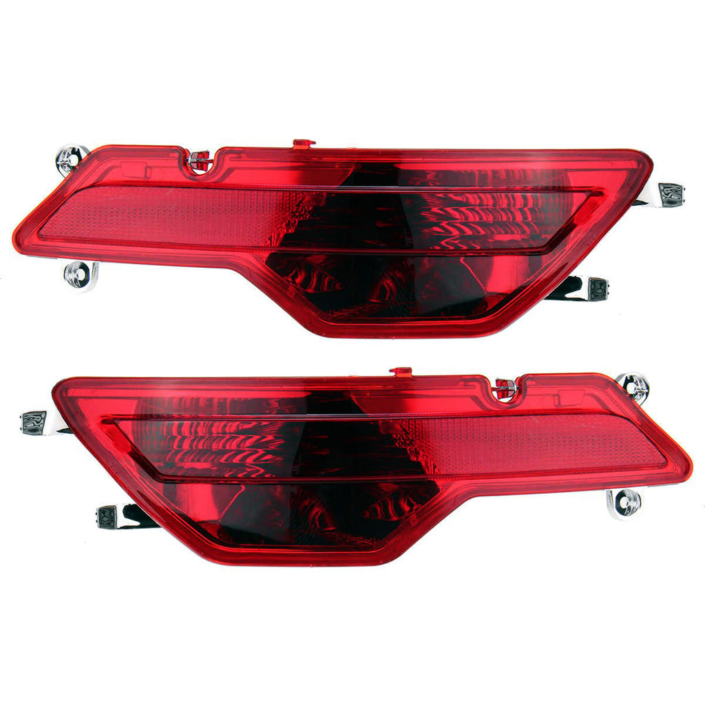 BMW E71 E72 X6 Arka Tampon Reflektörü Set 63147187220 63147187219
